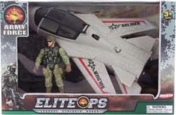 Militaire set: Straaljager met soldaat