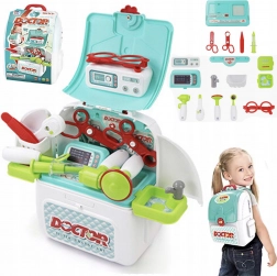 Dokterset in rugzak Kleine Dokter