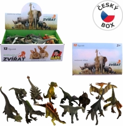 Dinosaurussenfiguren - set van 12 stuks