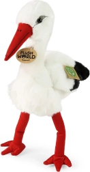 Rappa pluchen ooievaar eco-friendly 32 cm