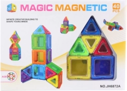 Magnetische bouwset Magic Magnetic 40 stuks