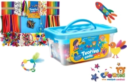Created grote creatieve box met meer dan 1000 onderdelen
