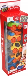 Kiddy Go! set auto’s 5 stuks met stads-speelmat
