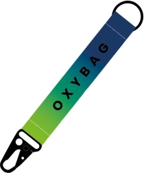 Korte sleutelhanger met karabijnhaak Ombre Boy