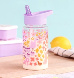 Kinderdrinkfles Bloementuin