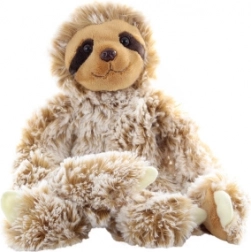 Pluchen luiaard met klittenband aan de handen 33 cm