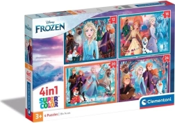 Puzzel 4-in-1 Frozen