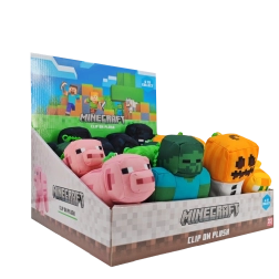 Minecraft pluchen sleutelhanger