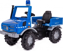 Rolly Toys Mercedes-Benz politieauto met pedalen voor kinderen