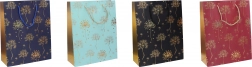 Cadeautas 18 × 23 × 10 cm, het hele jaar, 4 kleuren