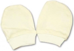 Katoenen wantjes voor pasgeborenen met manchet (0–6 m)