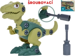 Schroefdinosaurus 21 cm – interactieve bouwset voor kinderen