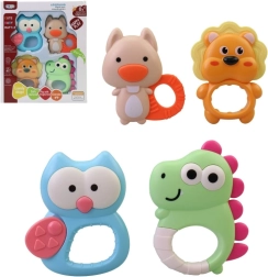 Elektronische rammelaar voor baby’s, set van 4 stuks