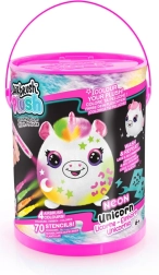 Airbrush creatieve set Neon met squish knuffels