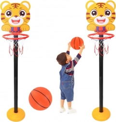 Kinderbasketbalset met tijgermotief