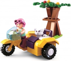 Sluban Girls Dream Motorfiets met zijspan