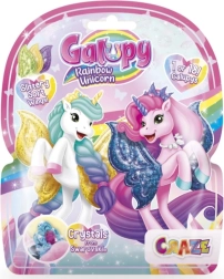Galupy Rainbow Unicorn verzamelfigurine eenhoorn met vleugels en Swarovski-kristal