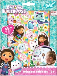 Ramenstickers GABBY'S DOLLHOUSE – herbruikbare stickers