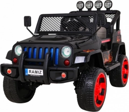 Kinder terreinwagen Raptor Drifter 4x4 met vlammen en MP3 LED
