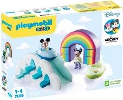Playmobil 1.2.3 Disney huisje in de wolken met MICKEY en MINNIE