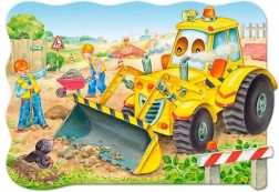 Puzzle MAXI 20 stukjes – bulldozer in actie