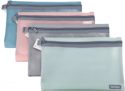 Documentenmappen met rits 24x17 cm