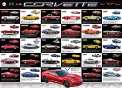 EUROGRAPHICS Puzzel Ontwikkeling Corvette 1000 stukken