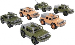 Militaire auto Defender zonder aandrijving – duurzaam plastic voertuig