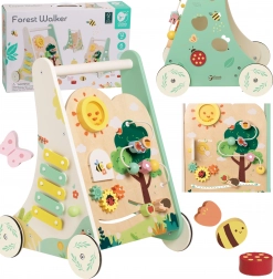 houten multifunctionele loopwagen 8-in-1 forest walker van classic world