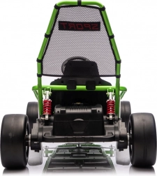 Elektrische kinderkart TORNADO met driftfunctie – groen