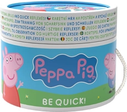 Reactiespel met kaarten Peppa Pig