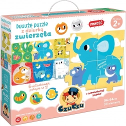 Grote puzzel met gat – Dieren