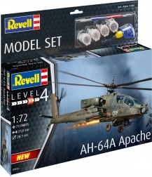 Modelbouwset helikopter AH-64A Apache 1:144 REVELL