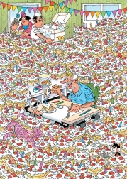 JUMBO puzzel Jan van Haasteren Expert: Hoera, Jan viert zijn 90e verjaardag! 500 stukjes