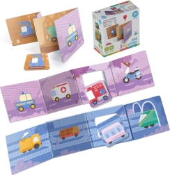 KukiKuk set van drie leporello’s Auto’s