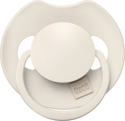 Dynamische siliconen fopspeen LOVI PRIME 0–6 m Coconut