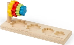 Houten inlegpuzzel bloemen BIGJIGS TOYS