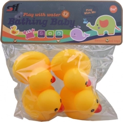 Piepende eendjes – set van 4 stuks