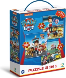 Puzzel Paw Patrol: Klaar voor Actie 3-in-1