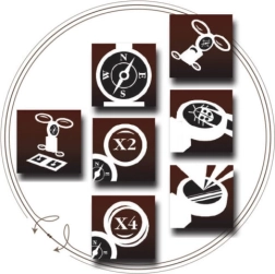 Optisch multifunctioneel apparaat voor kinderen – mix van kleuren