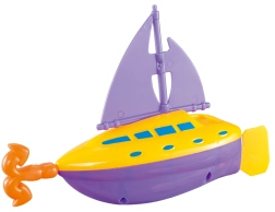 Opwindboot met anker voor water