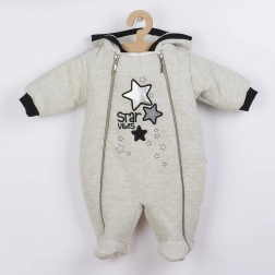 Winter-babyskipak met capuchon KOALA Star Vibes