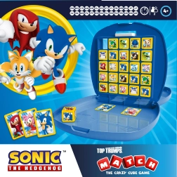 Sonic Top Trumps Match – draagbaar logicaspel voor kinderen