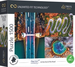 Trefl puzzel UFT Aerial Mindblow: Aan het einde van de weg 1500 stukjes