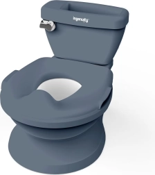 Ingenuity kinderpotje met geluid My Size PRO 2-in-1 grijs