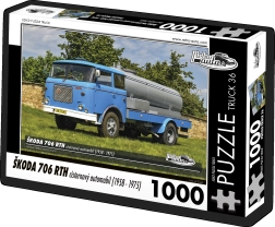 Puzzel Retro-auto’s Škoda 706 RTH tankwagen – 1000 stukjes