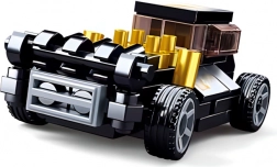 Opwindbare auto zwart Mod Rod bouwset