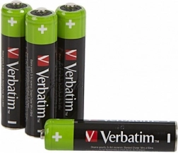 Oplaadbare AAA-batterijen 950 mAh Verbatim, 4 stuks