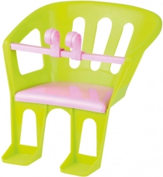 Fietszitje voor pop met haakjes