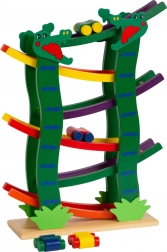 Houten racebaan krokodil small foot